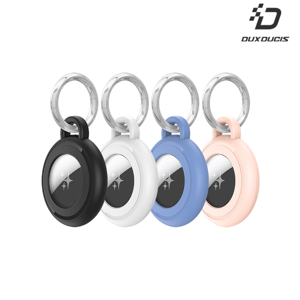 DUX DUCIS Apple 蘋果 AirTag 物品追蹤器 PC 環扣防水保護殼(四入)