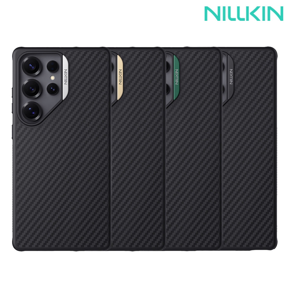 NILLKIN SAMSUNG 三星 Galaxy S25 Ultra 纖盾 Pro 磁吸保護殼(綠色)