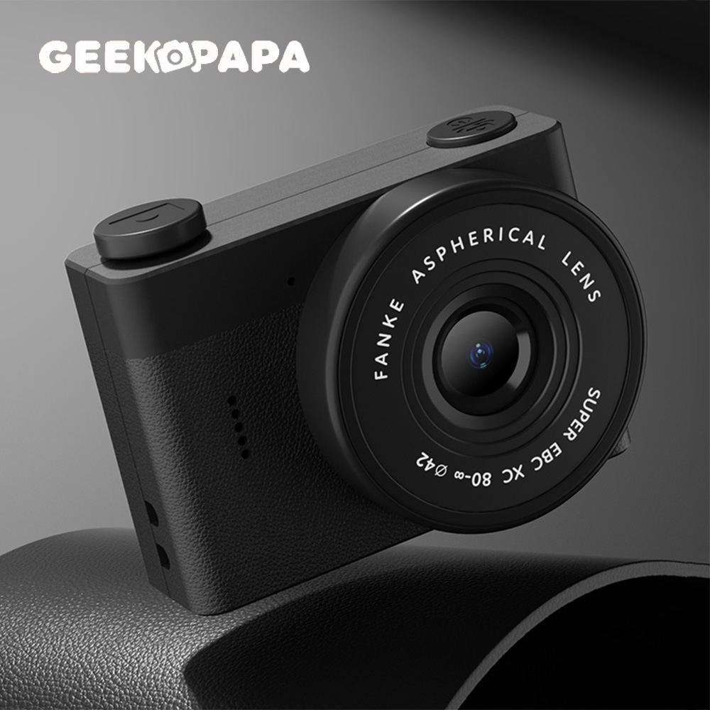 【GEEKPAPA 極客爸爸】A5mini復古迷你數位相機-黑色
