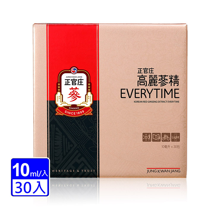 效期品 正官庄 高麗蔘精EVERYTIME 30入禮盒(效期至2026/05)