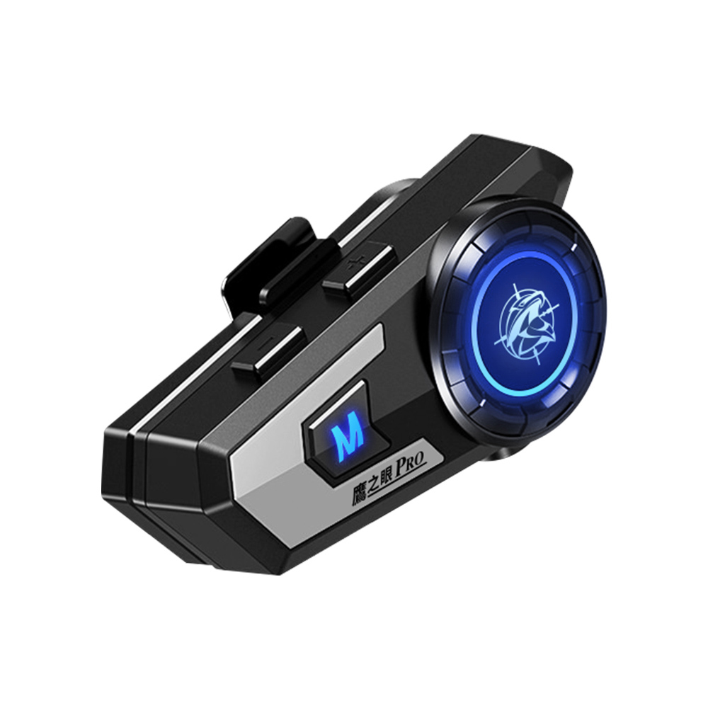 【鷹之眼】摩托車頭盔藍牙耳機Pro-灰色 (國家認證 一年保固) 安全帽耳機 機車藍芽耳機 TA-E111