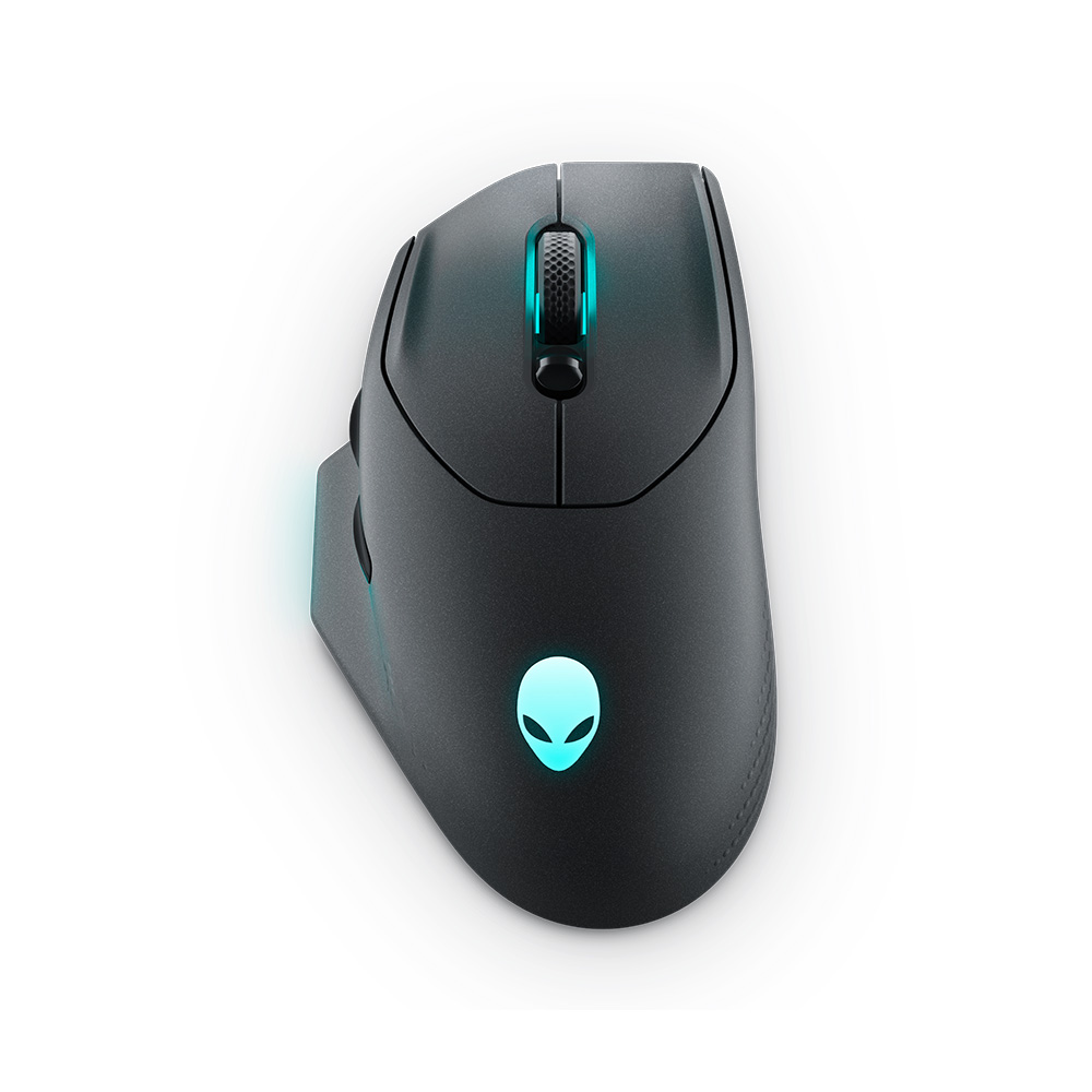 【DELL 戴爾】Alienware 遊戲專用無線滑鼠(AW620M)-暗月黑570-BBCK