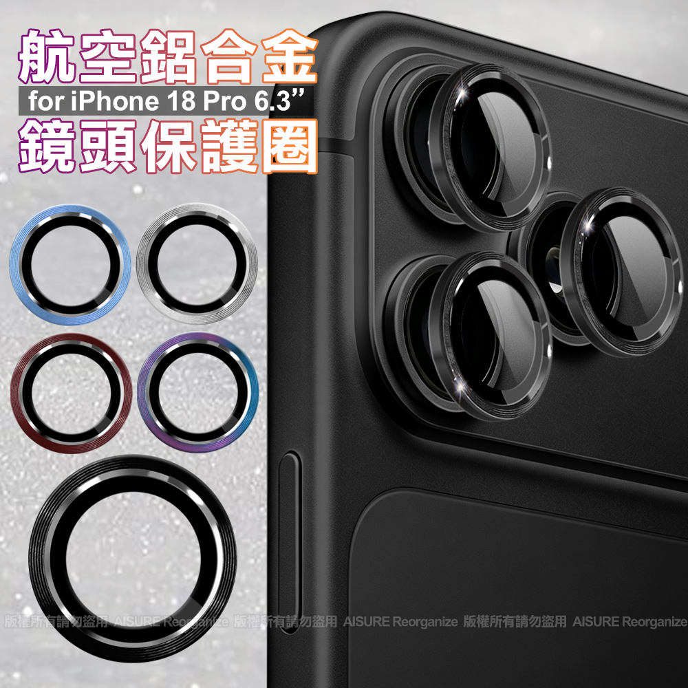 鷹眼鏡頭保護貼 For iPhone 18 Pro 彩鈦