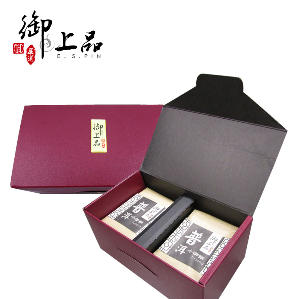 【御上品】墨禪茶趣~精緻小御餅品飲組(150g/包，2包/組)贈山水茶具組1組！