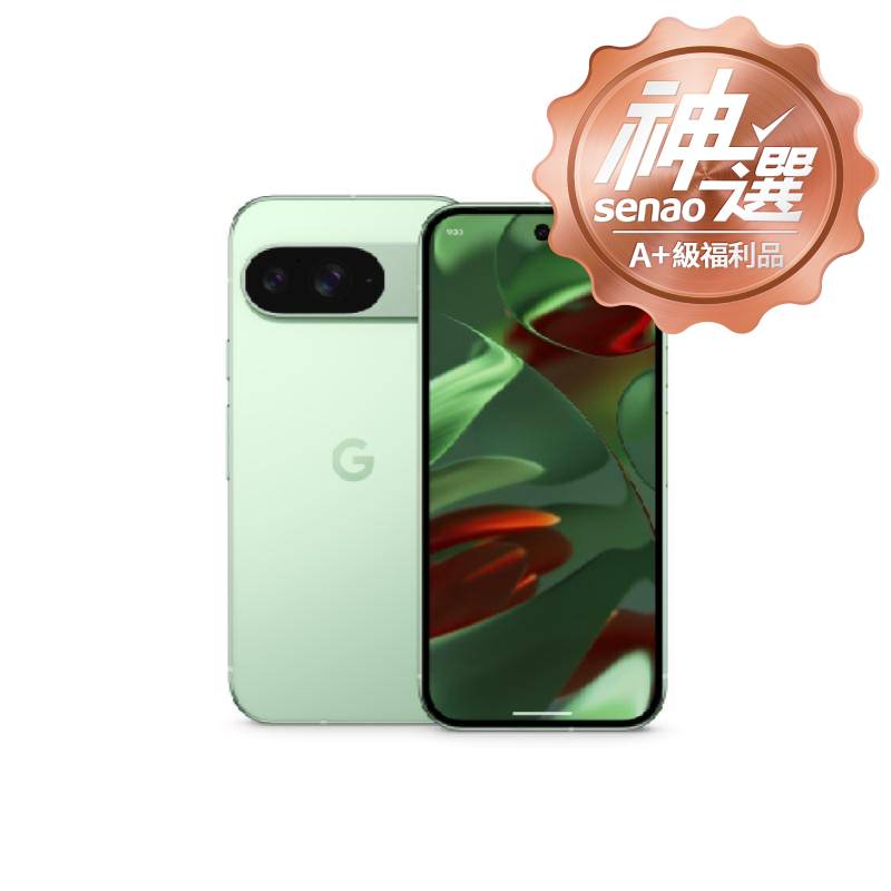Google Pixel 9 5G 12G/128G 嫩芽綠【A+級福利品 6個月保固】