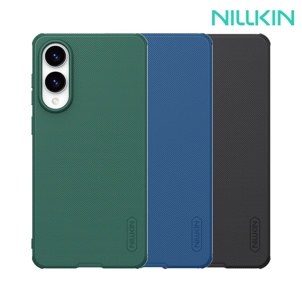 NILLKIN SAMSUNG 三星 Galaxy S25 Edge 磨砂護盾 Pro 保護殼(深綠)