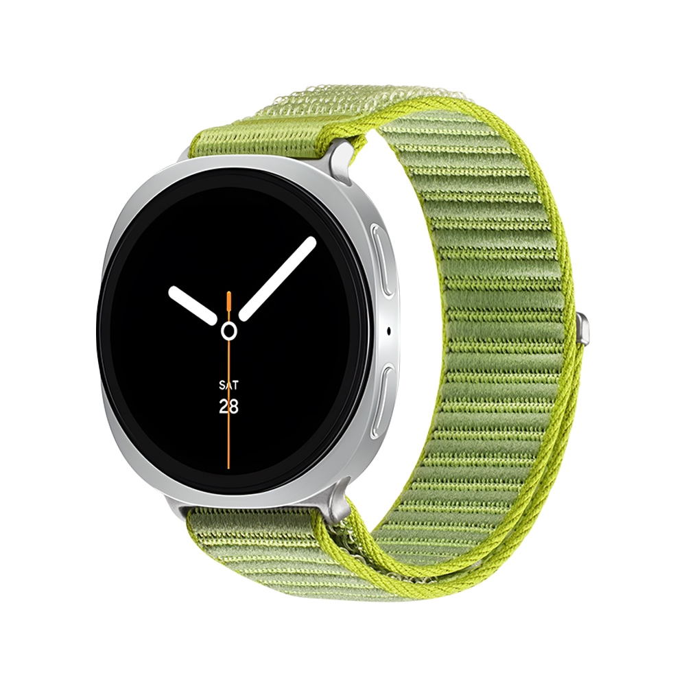 DUX DUCIS SAMSUNG 三星 Galaxy Watch 8 YE 尼龍編織錶帶 (原野綠)