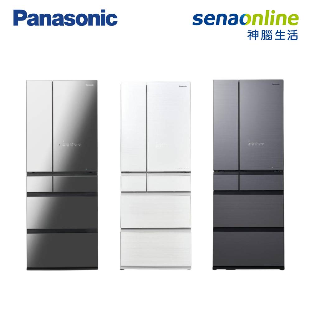 Panasonic NR-F603WX-X1 600L 日本製無邊框鏡面六門玻璃冰箱