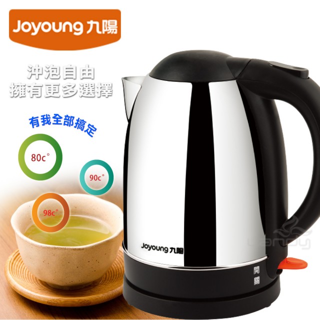 【九陽JOYOUNG】不鏽鋼快煮壺JYK-17C10M