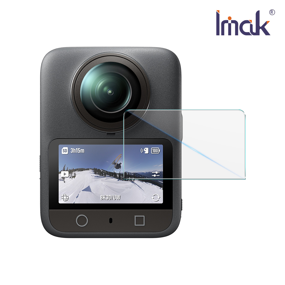 Imak 艾美克 DJI 大疆創新 Osmo 360 相機螢幕玻璃貼(自帶定位版)