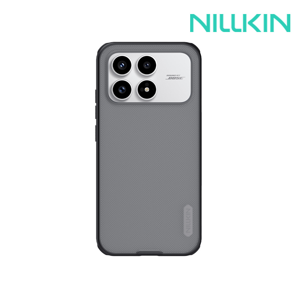 NILLKIN POCO F8 Pro 5G 磨砂護盾 Pro 保護殼(透黑)