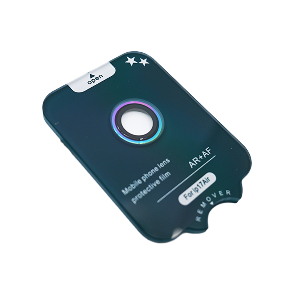 QinD Apple 蘋果 iPhone Air 鷹眼鏡頭保護貼(AR+AF)(炫彩)