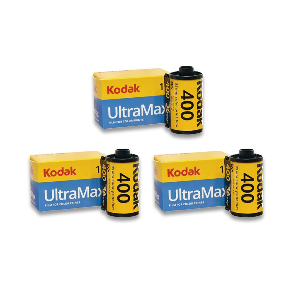 【Kodak 柯達】Kodak柯達底片 ULTRAMAX 400彩色負片- 三入組