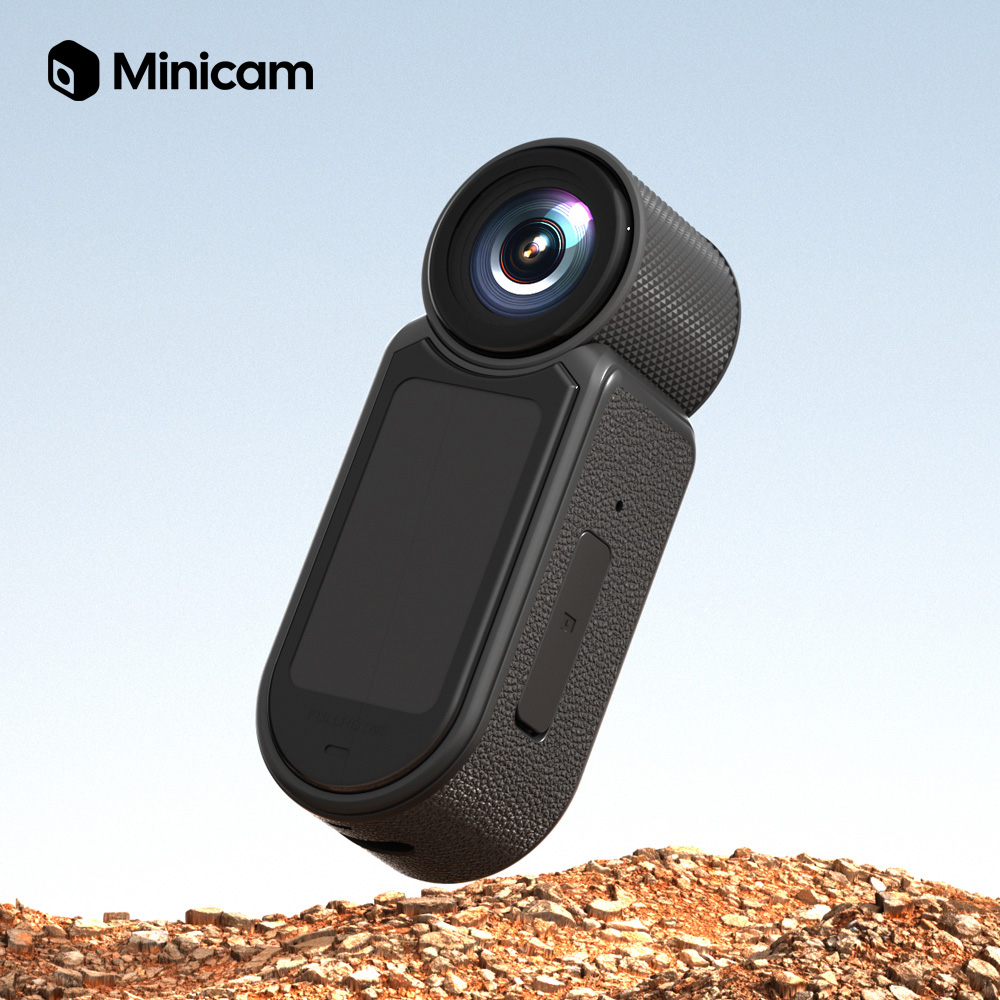 【Minicam 迷你拍】G22 2.7K高清磁吸吸附 D03 運動迷你相機-黑色