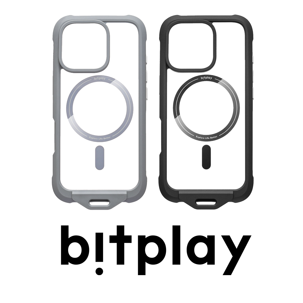 【bitplay】Wander Case 磁吸掛扣殼 for iPhone16系列-深灰藍(IP16proMax)