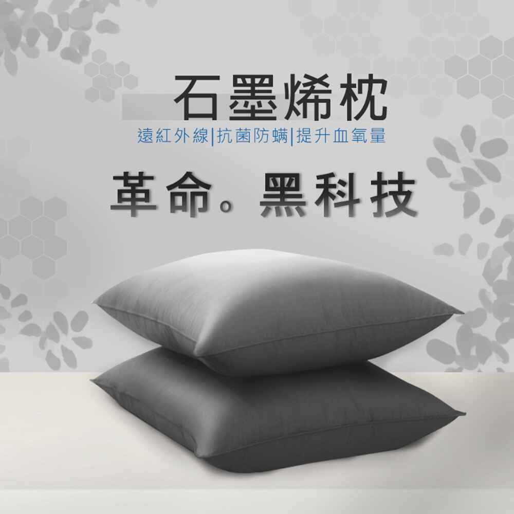 【中華 VIP】【家購網嚴選】石墨烯枕 48x74cm/個