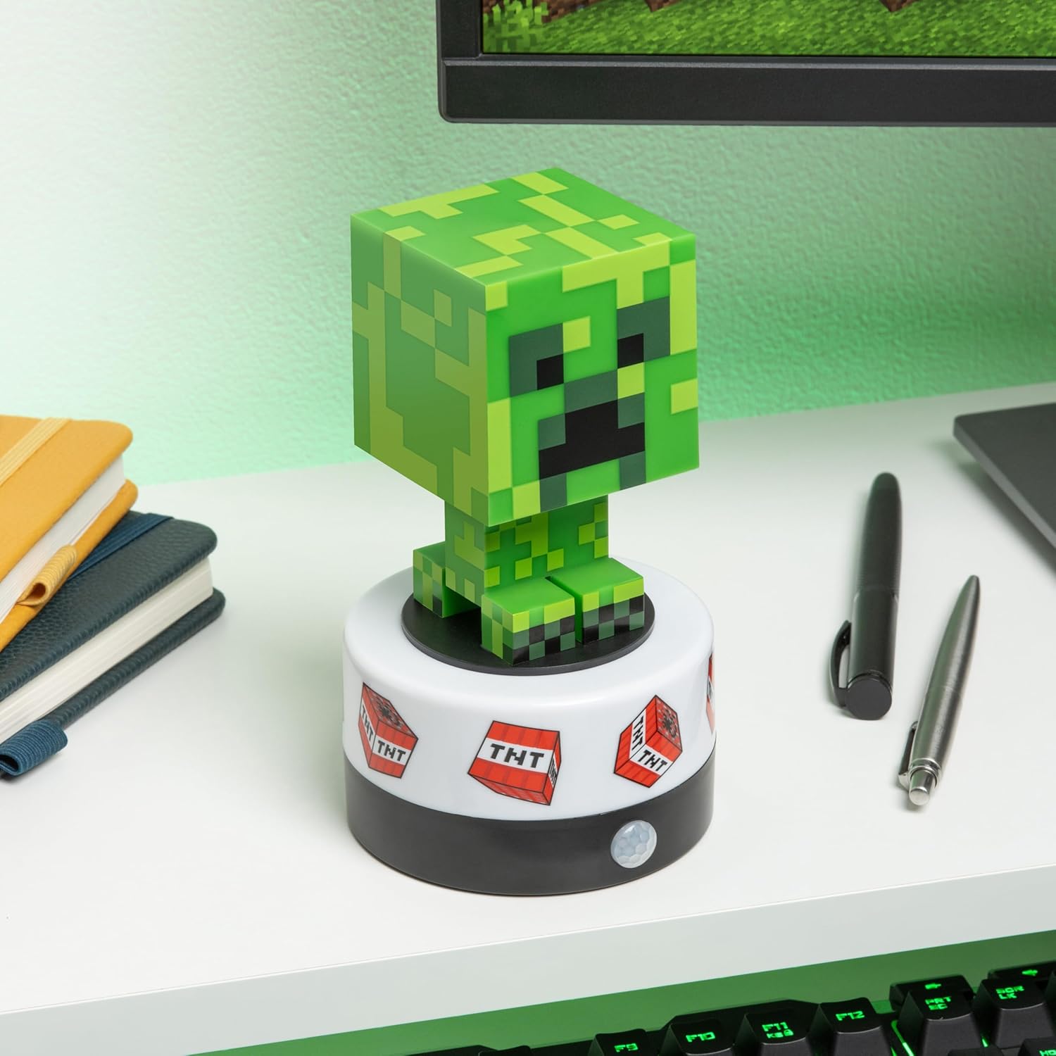 【Paladone UK】Minecraft 麥塊 苦力怕造型 感應小夜燈