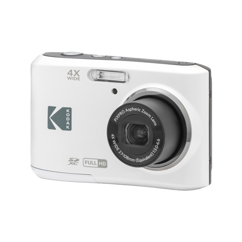 【Kodak 柯達】FZ45 4倍光學變焦 PIXPRO數位相機-白色