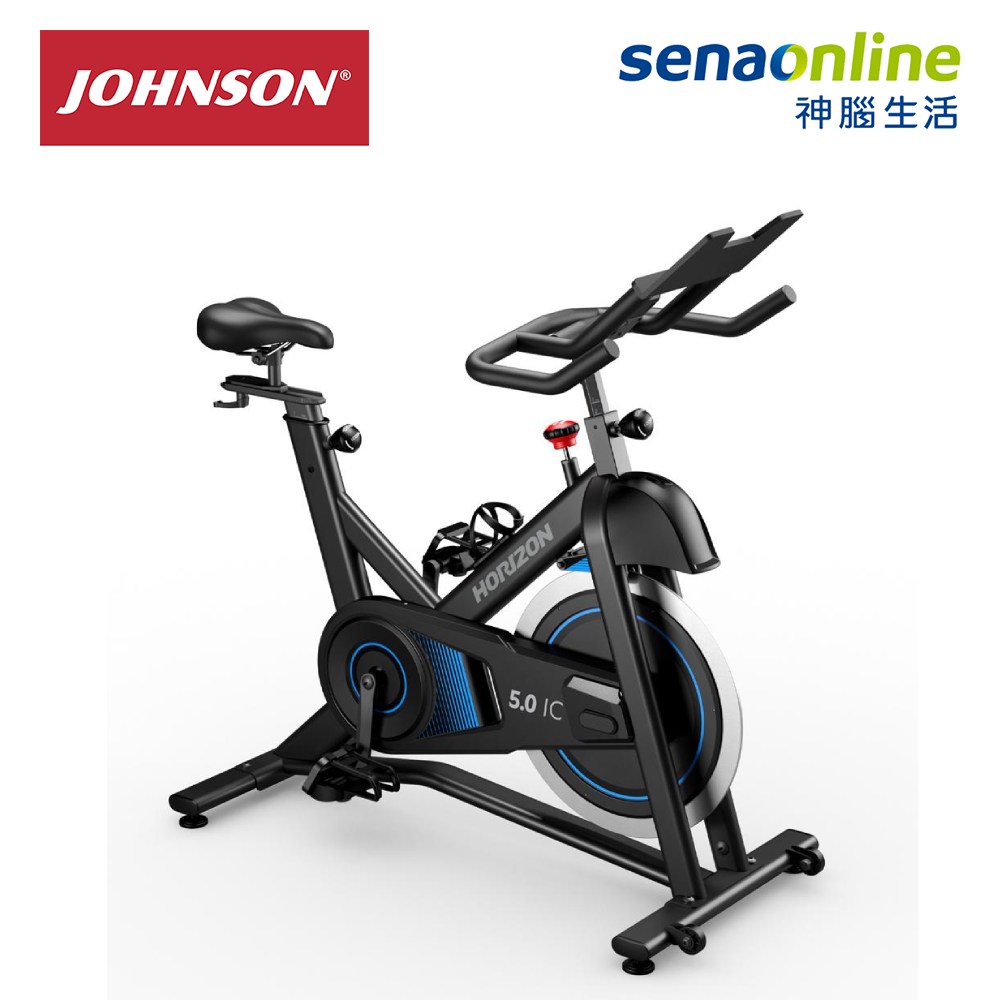 Johnson 喬山 HORIZON 藍芽飛輪健身車 5.0IC-21【贈頸肩FUN鬆按摩器】