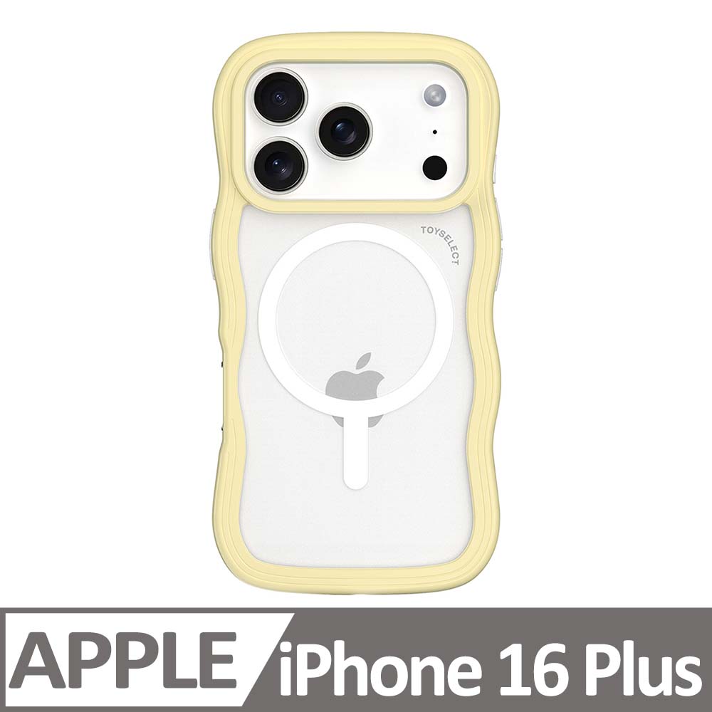 iPhone 16 Plus BLAC雲朵波波MagSafe iPhone手機殼 晨光黃