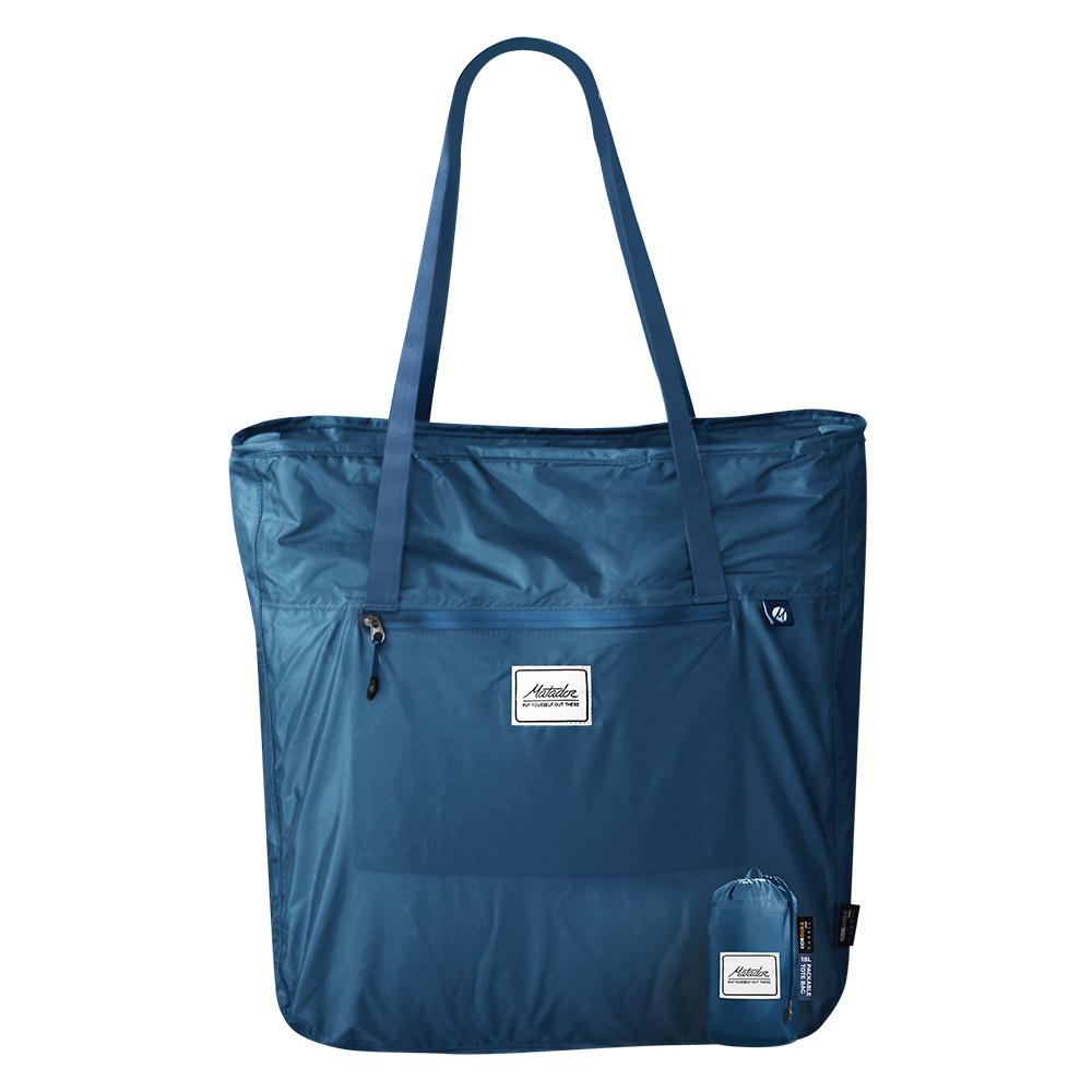 Matador 鬥牛士 Tote 防水摺疊托特包-藍色