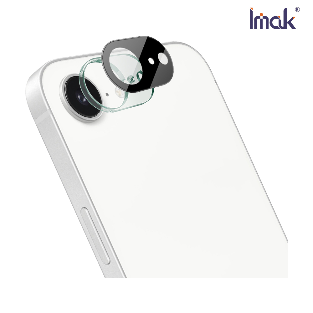 Imak 艾美克 Apple 蘋果 iPhone 17e/16e 鏡頭玻璃貼(一體式)(曜黑版)