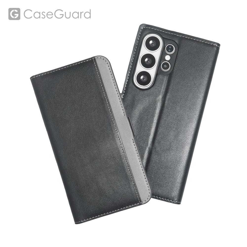 CaseGuard SAMSUNG S26 Ultra 磁吸站立式皮套 黑