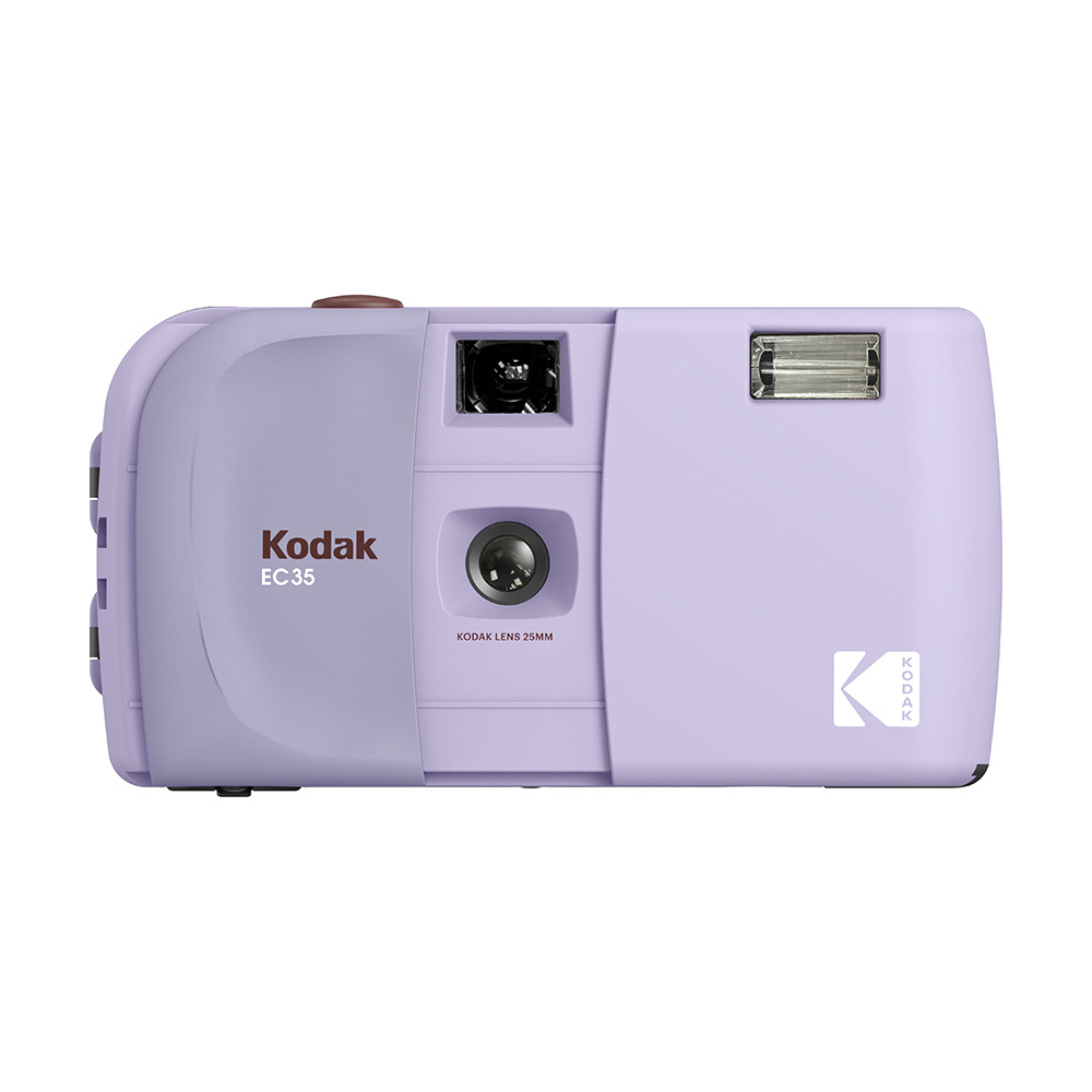 【Kodak 柯達】EC35 經典復古底片相機-薰衣草紫