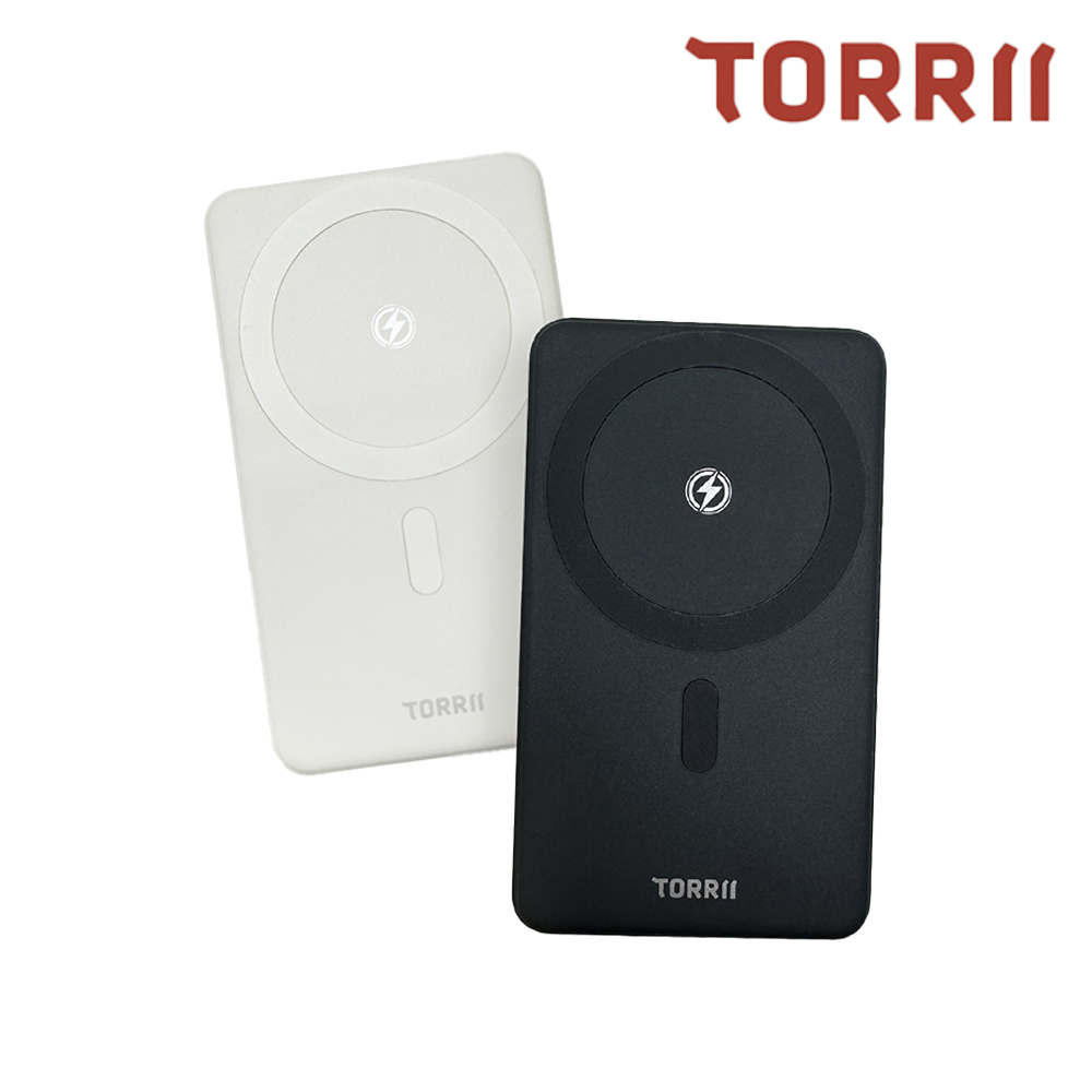 TORRII Slim 智能磁吸行動電源(S1)(5000mAh)(白色)