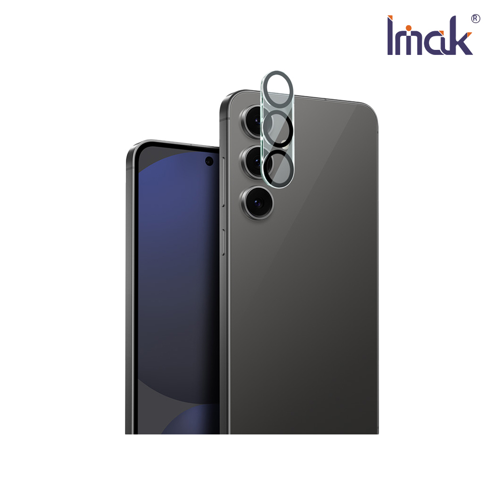Imak 艾美克 SAMSUNG 三星 Galaxy S25 FE 鏡頭玻璃貼(一體式)(黑圈版)