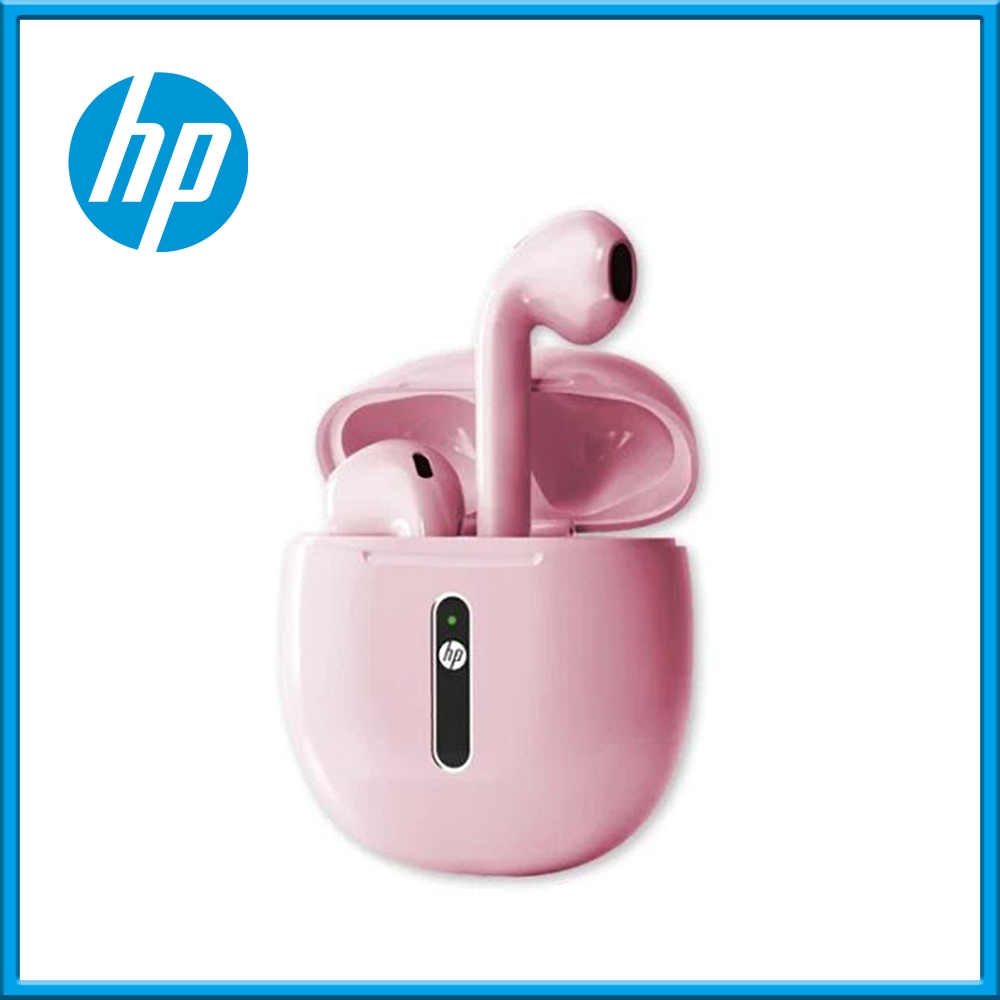 【HP 惠普】H10H 藍牙半入耳式耳機-粉色