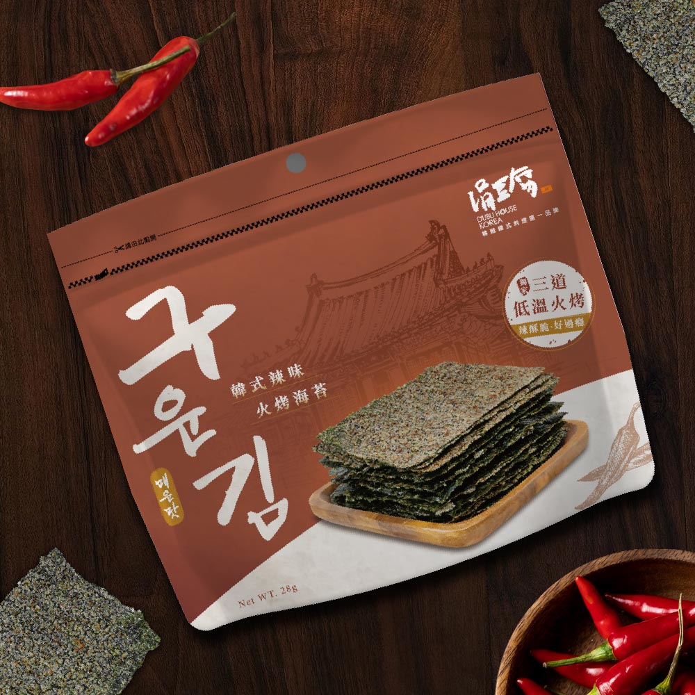 【涓豆腐】 火烤海苔組6入組