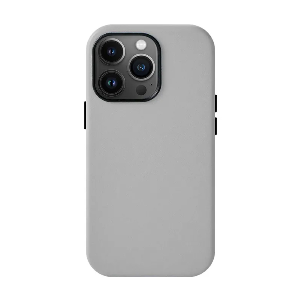 iPhone 14 Plus TOXOXO™｜全包皮革MagSafe iPhone手機殼 大象灰