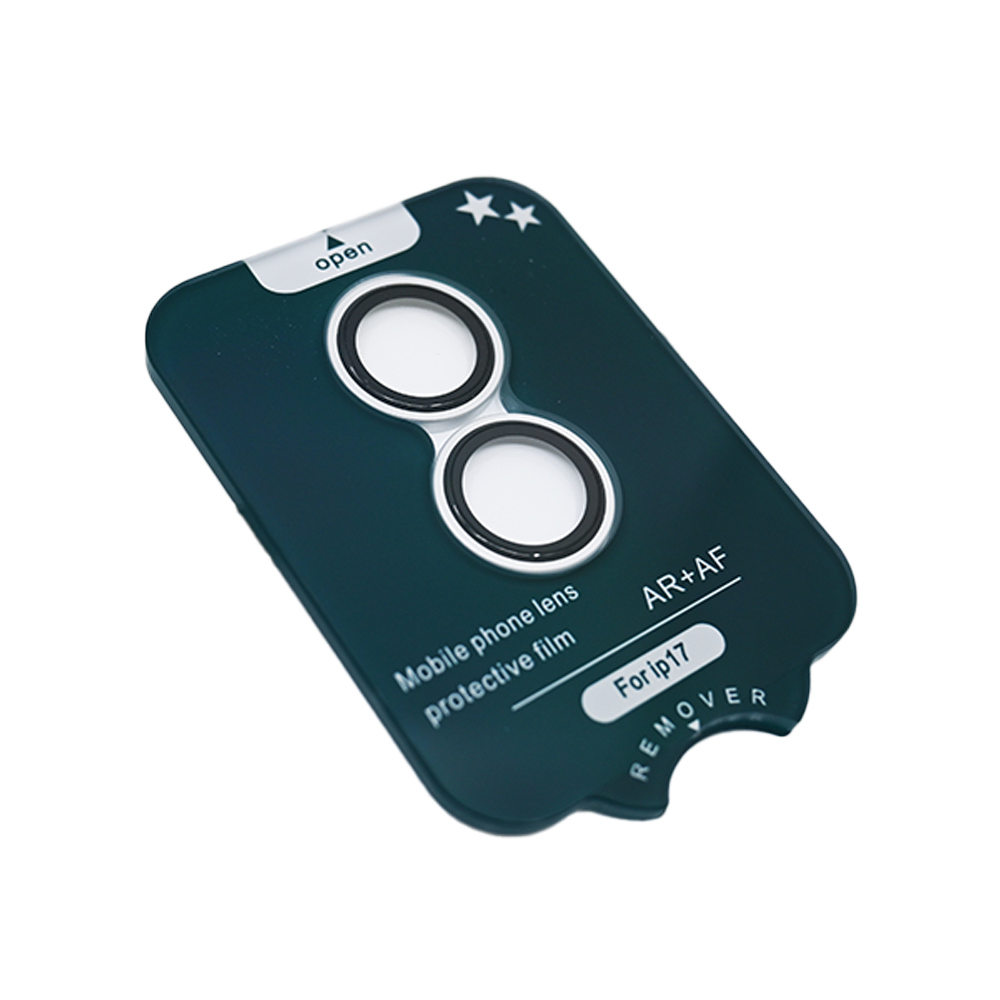 QinD Apple 蘋果 iPhone 17 鷹眼鏡頭保護貼(AR+AF)(銀色)