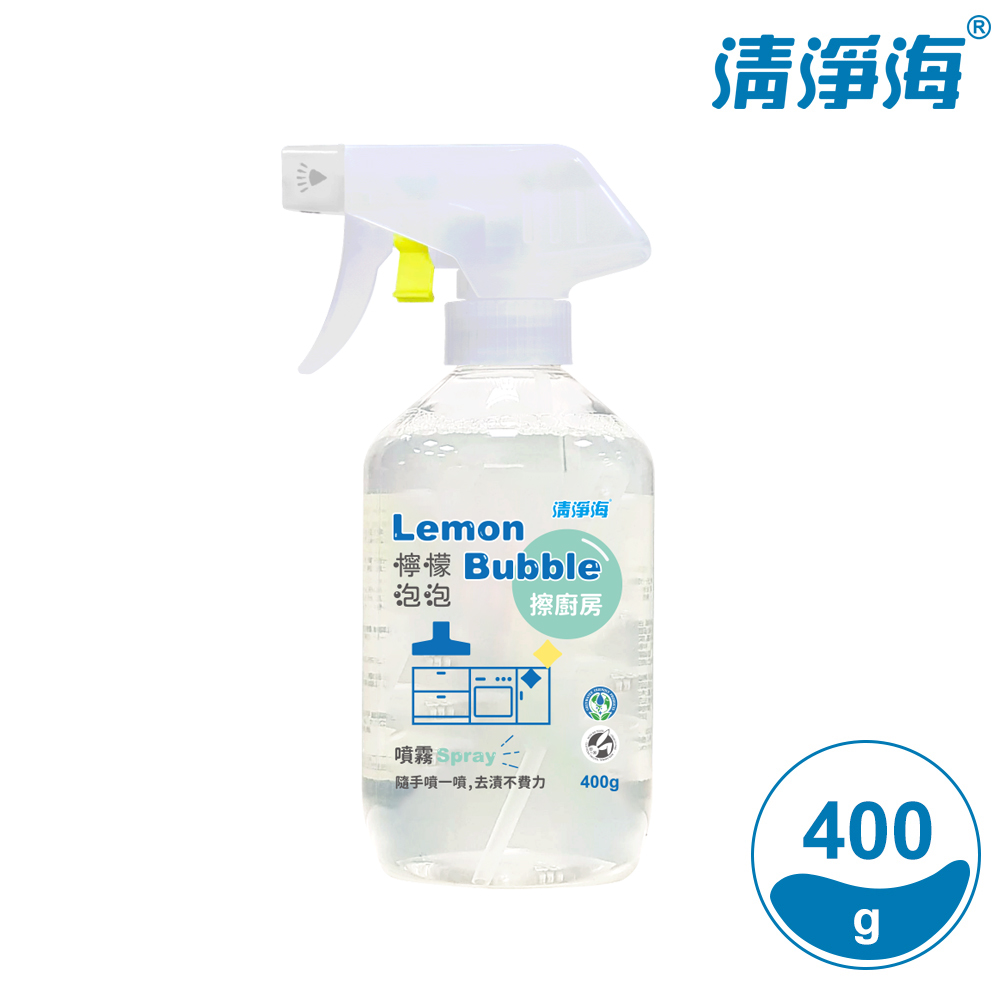 清淨海 檸檬泡泡廚房清潔噴霧 400g