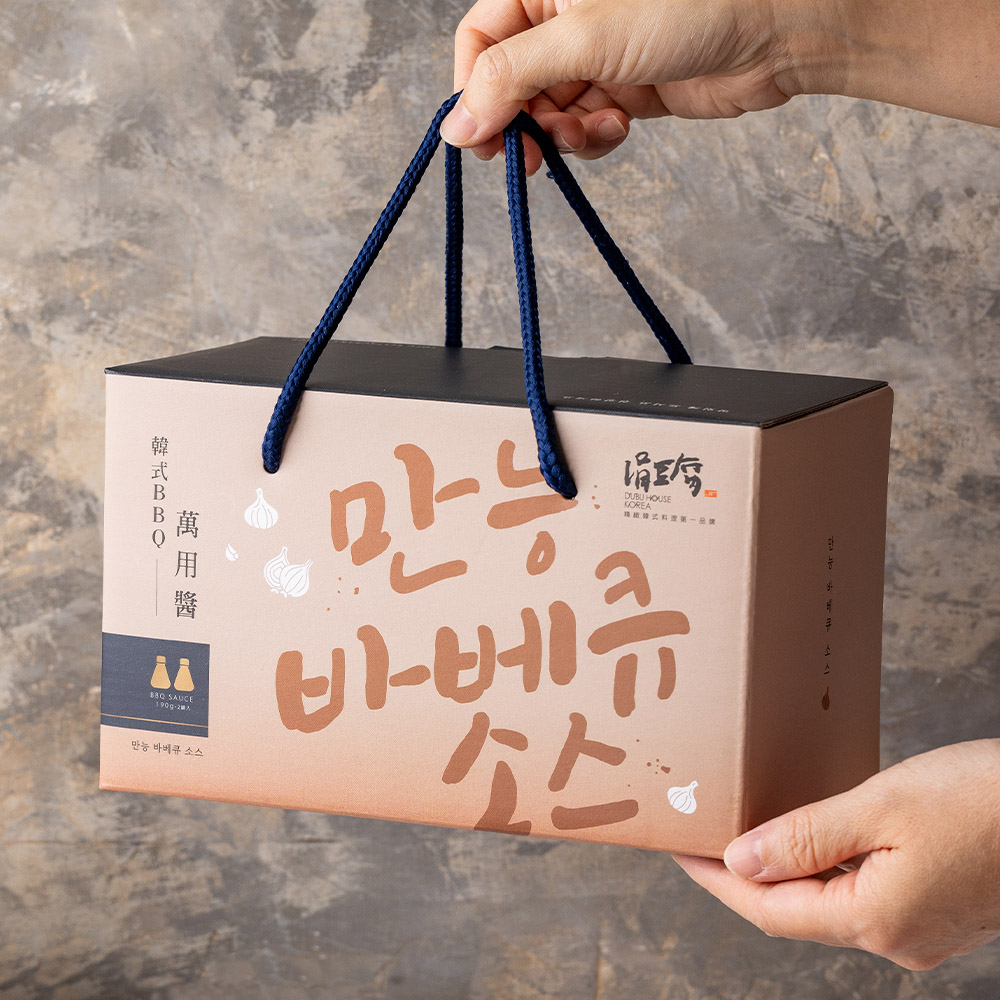 【涓豆腐】 韓式BBQ萬用醬禮盒 2入組(共4罐)