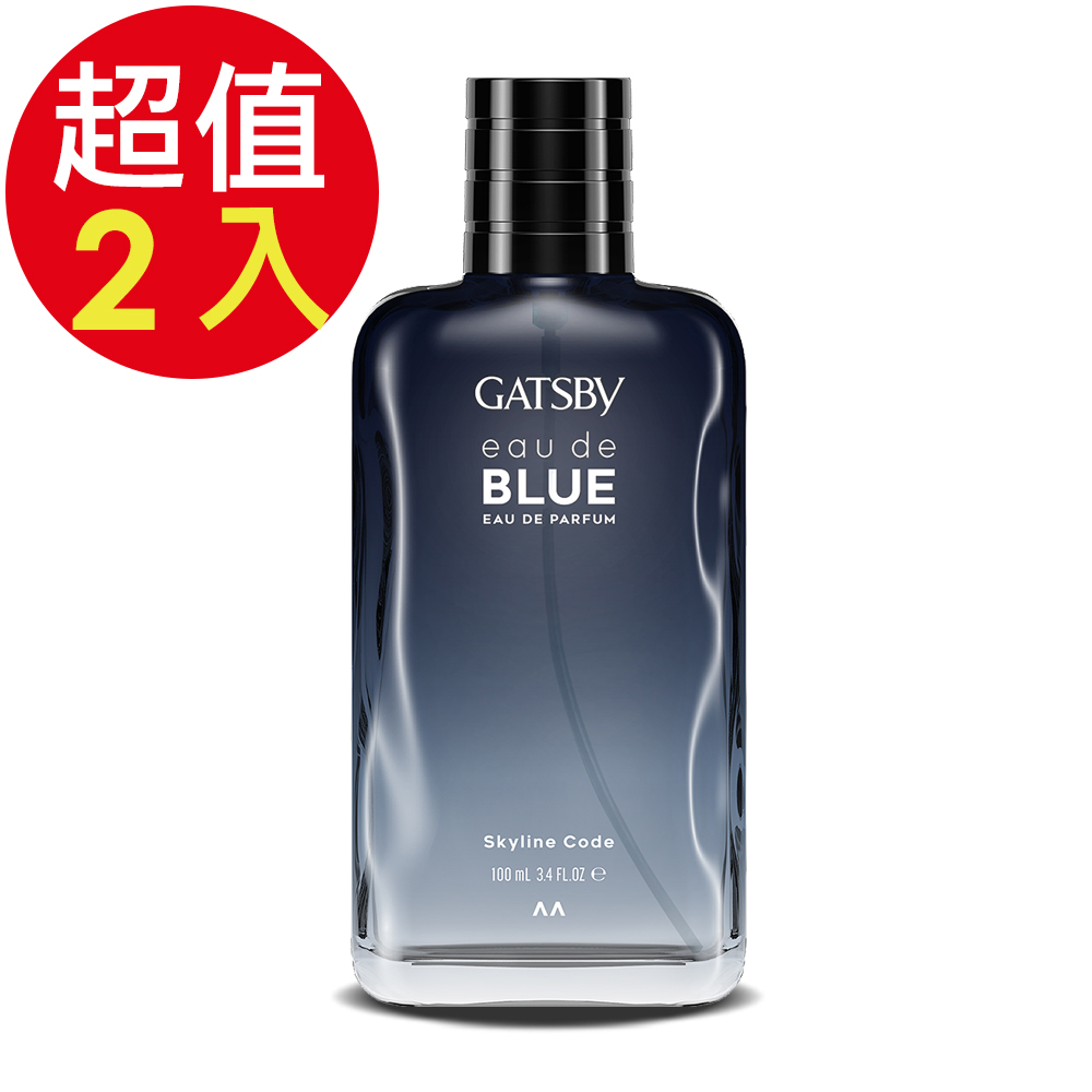 GATSBY 男性淡香精(深邃謎情)x2入(100ml/入)