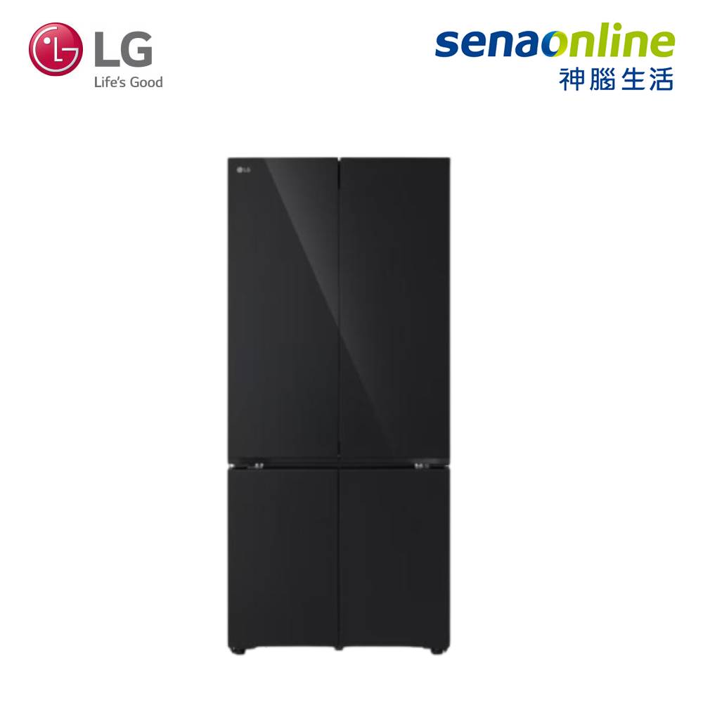 LG  619L WiFi 智慧變頻四門冰箱 GV-NB61BG