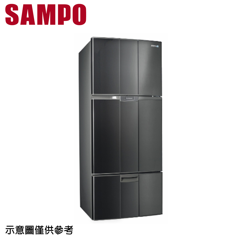 【SAMPO 聲寶】580公升定頻三門冰箱SR-A58GV(S3)