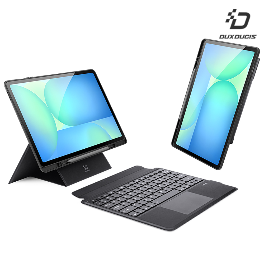 DUX DUCIS SAMSUNG 三星 Galaxy Tab S10 FE+ DK 鍵盤保護套(背光版)