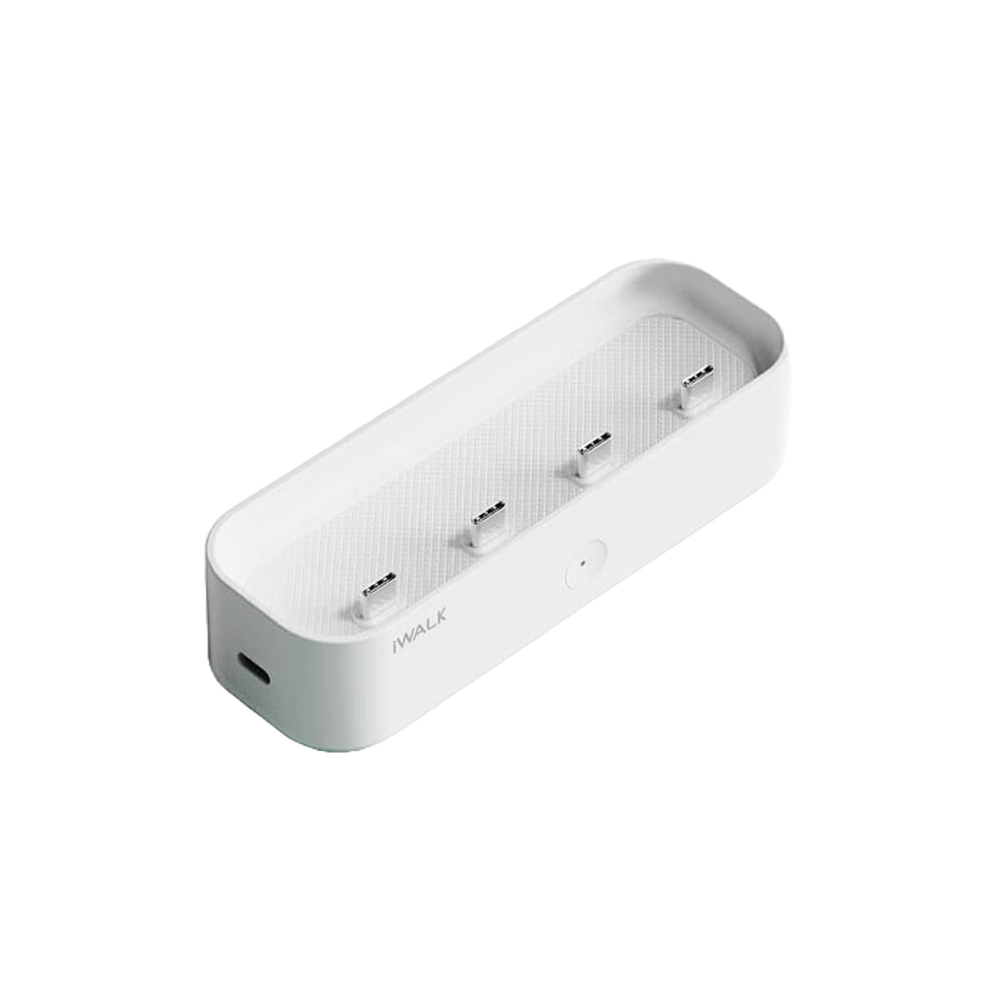 【iWALK】行動電源專屬家庭號Type-C充電樁(附TYPE-C充電線) LPE002【白色】