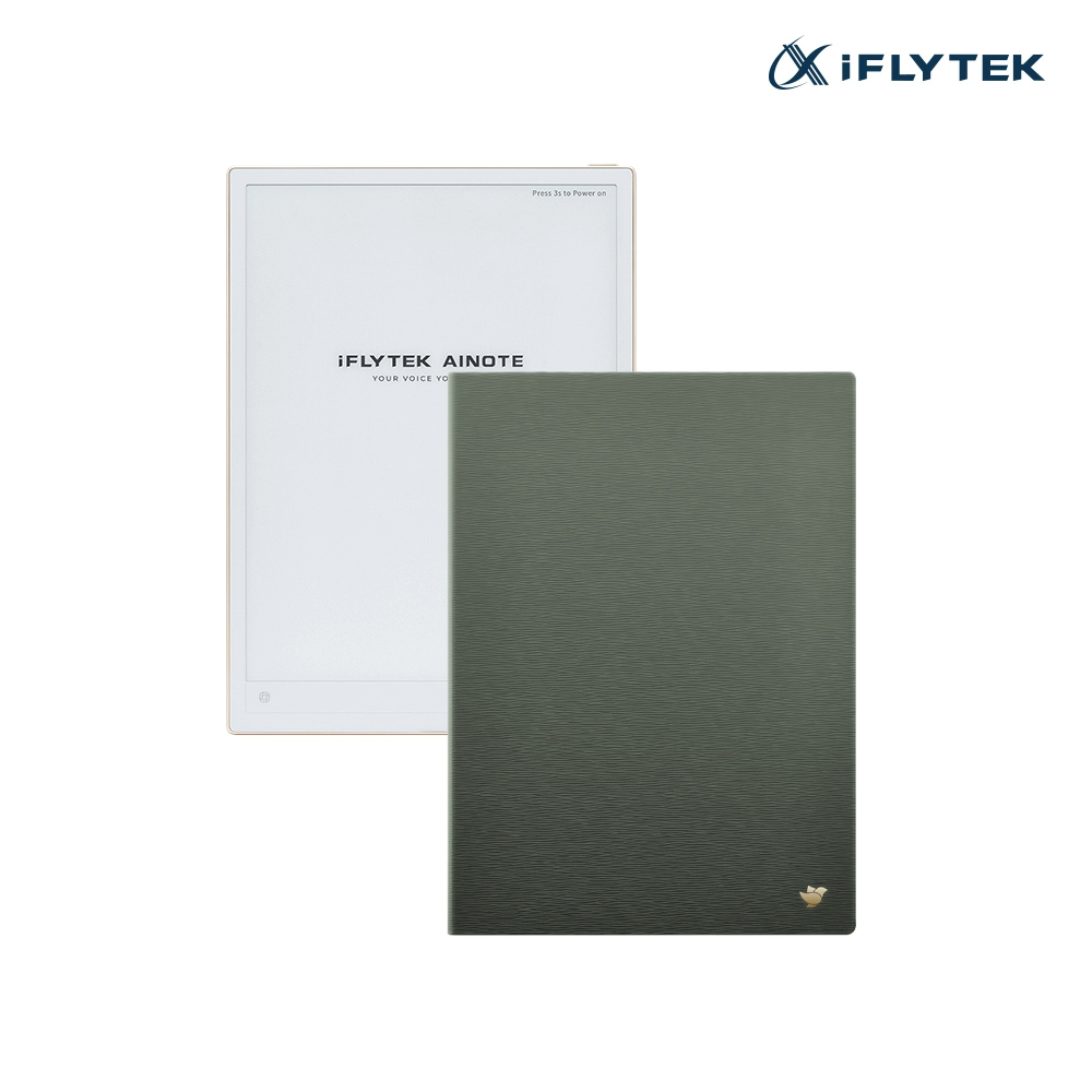iFLYTEK 科大訊飛 AINOTE 2 AI智能會議筆記本專用保護套-森林綠 XF-DX-H1T5B-FO
