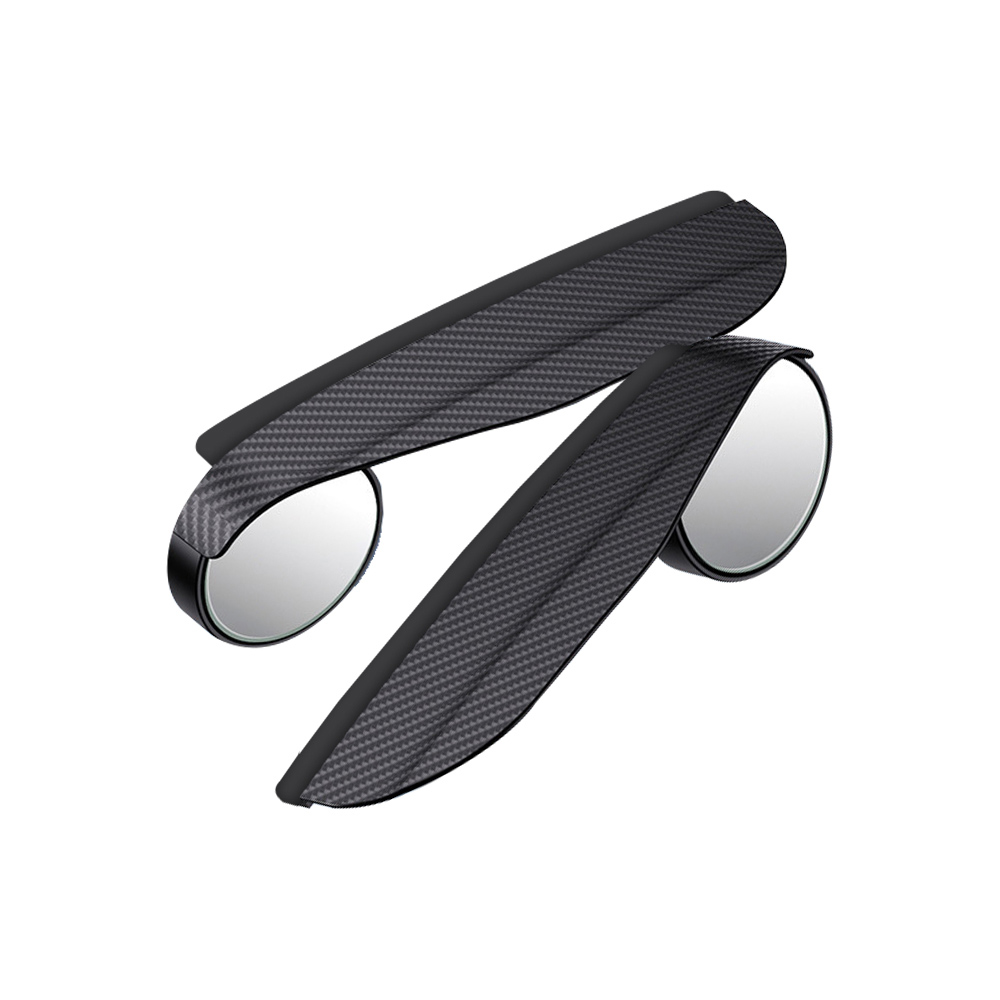 【安伯特】碳纖魂動 後視鏡雨遮(附圓鏡)-2入 (後照鏡雨遮 遮雨 遮雨板 擋雨板)