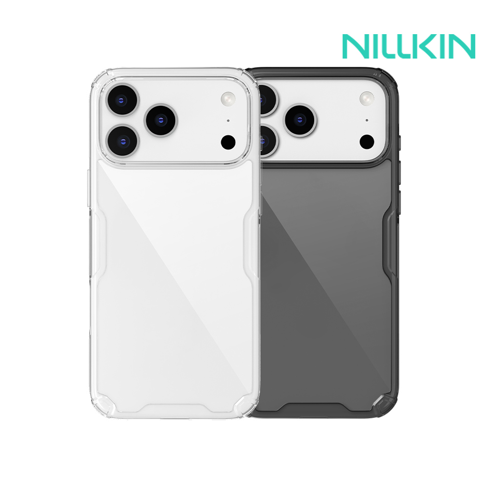 NILLKIN Apple 蘋果 iPhone 17 Pro Max 本色 Pro 保護套(透黑)