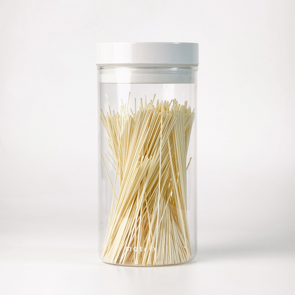 Matrix保鮮玻璃密封罐-1.2L-白
