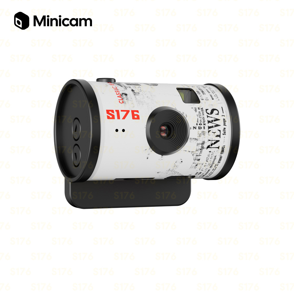 【Minicam 迷你拍】G21 底片造型 S176 數位迷你相機-白色