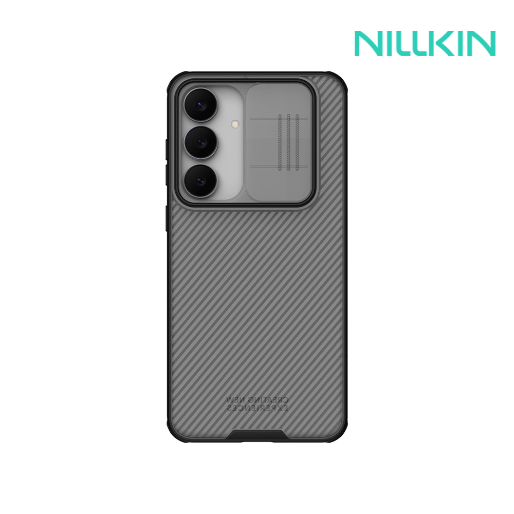 NILLKIN SAMSUNG 三星 Galaxy S25 FE 黑鏡 Pro 保護殼(透黑)