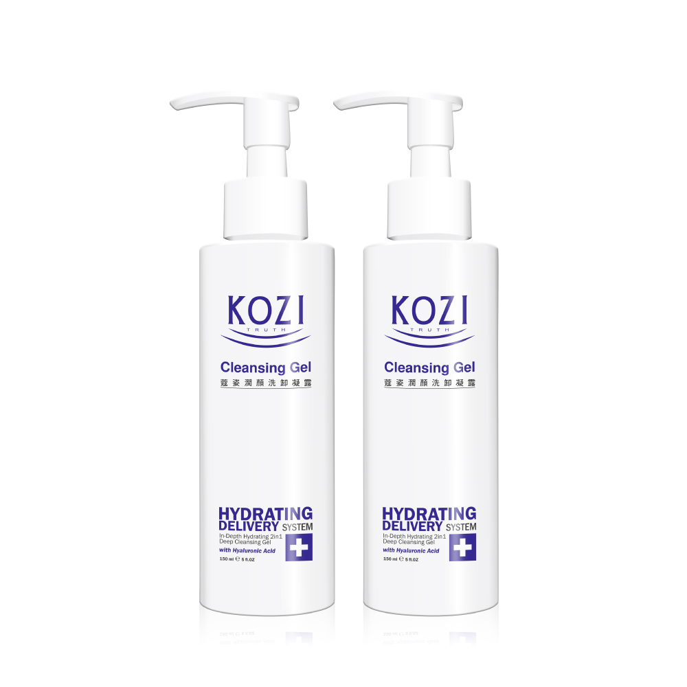 KOZI蔻姿 潤顏洗卸凝露150mlx2入組