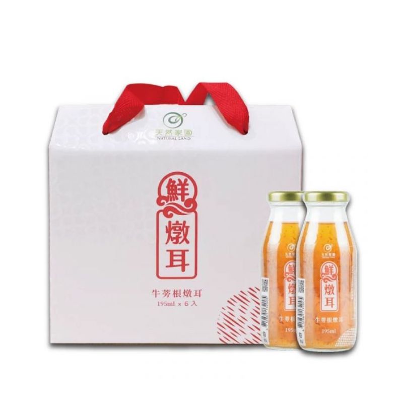 【DOZO嚴選】天然家園-鮮燉耳 牛蒡根燉耳禮盒 6瓶/盒