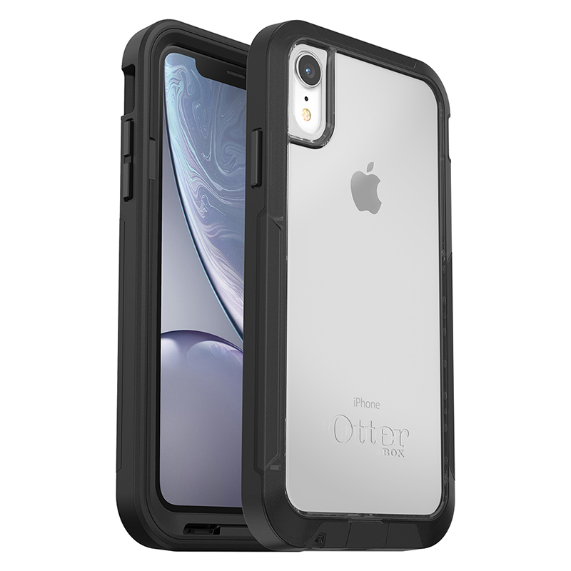 【OtterBox】iPhone XR Pursuit 探索者系列 防撞保護殼 黑透明
